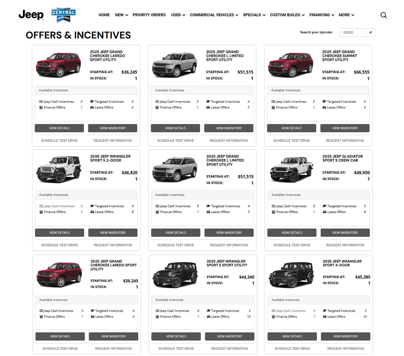 get your user the right specials offer for automotive marketing